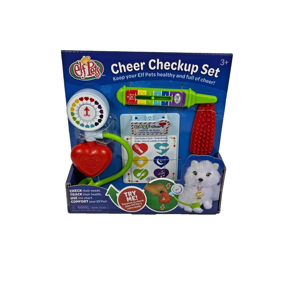 NEW! The Elf on the Shelf Elf Pets Cheer Doctor Checkup Set – In Box Elf Prop!!